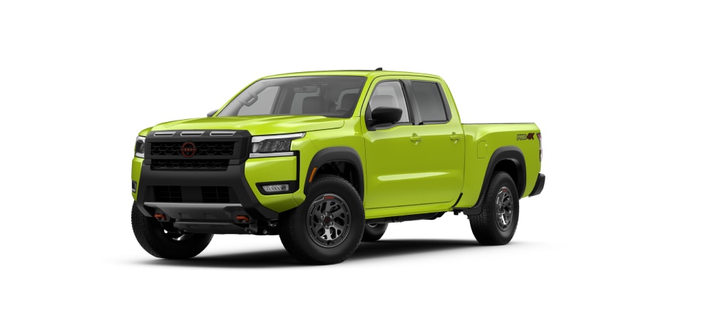 2026 Nissan Frontier in Citrus Strike