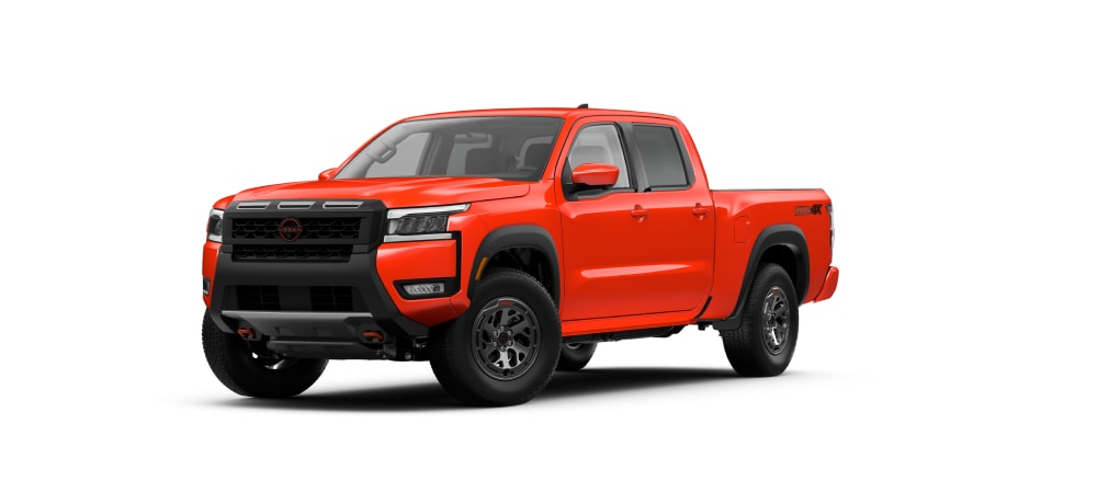2026 Nissan Frontier in Afterburn Orange