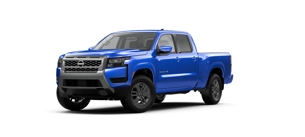 2027 Nissan Frontier in Bluestone Pearl<a href="#d-extra" class="di-modal"> [*]</a>