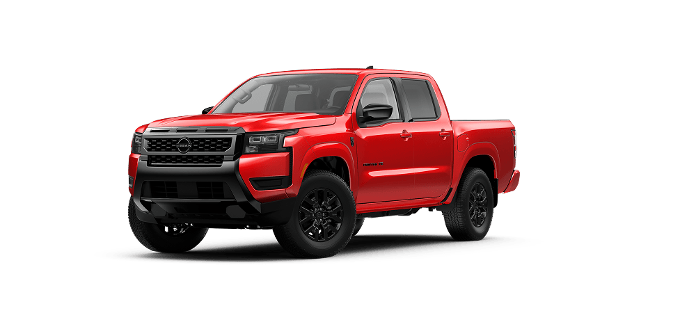 2027 Nissan Frontier in Red Alert