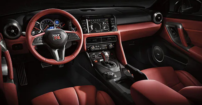 2023 Nissan GT-R interior
