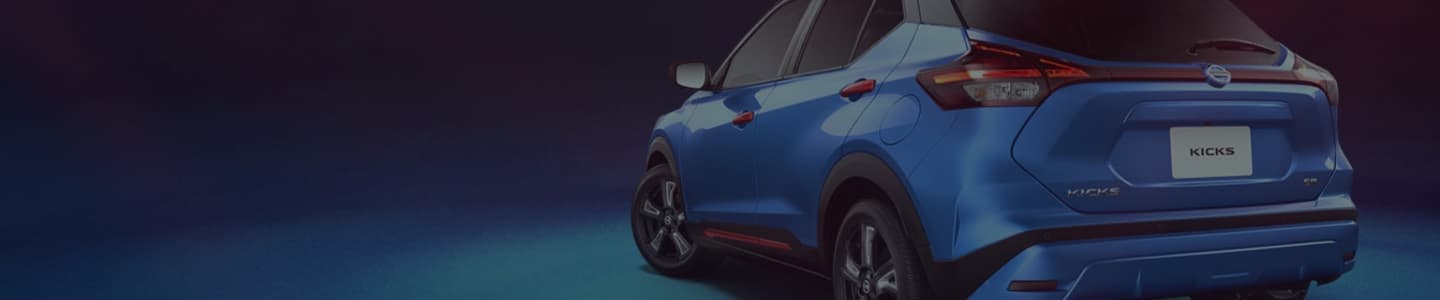 Blue Nissan Kicks