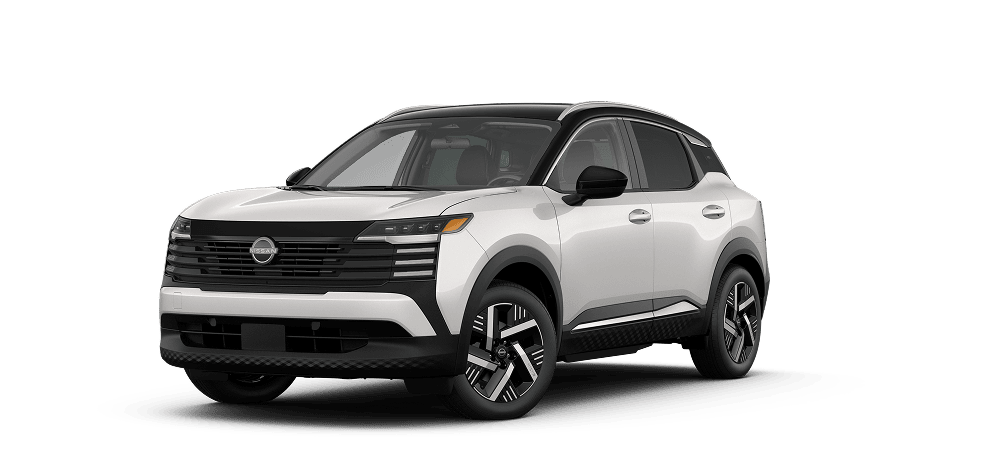 2027 Nissan Kicks in Two-tone Aspen White TriCoat / Super Black