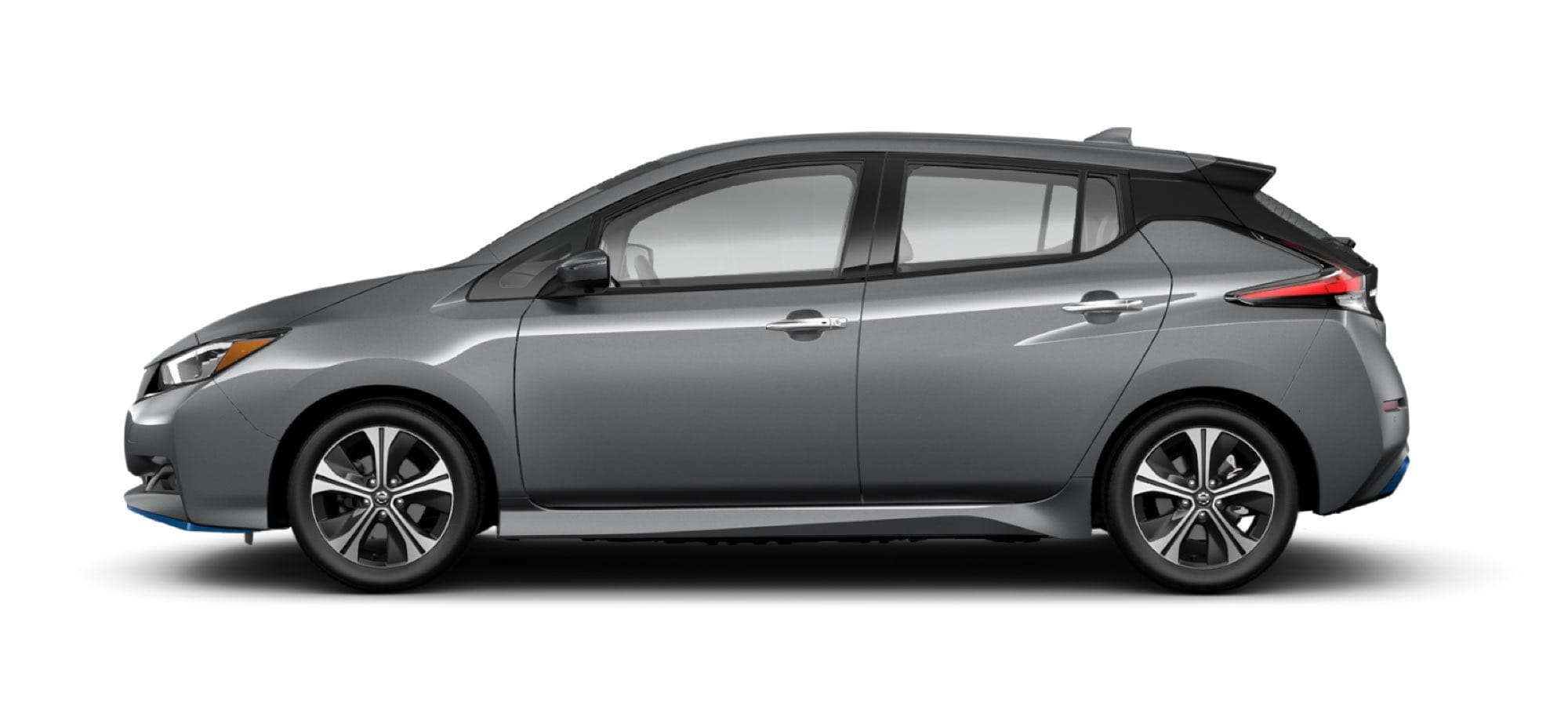 2021 Nissan LEAF in Gun Metallic