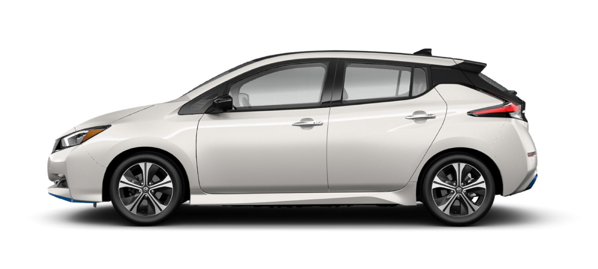 2021 Nissan LEAF Two-Tone Pearl White Tri-Coat/Super Black