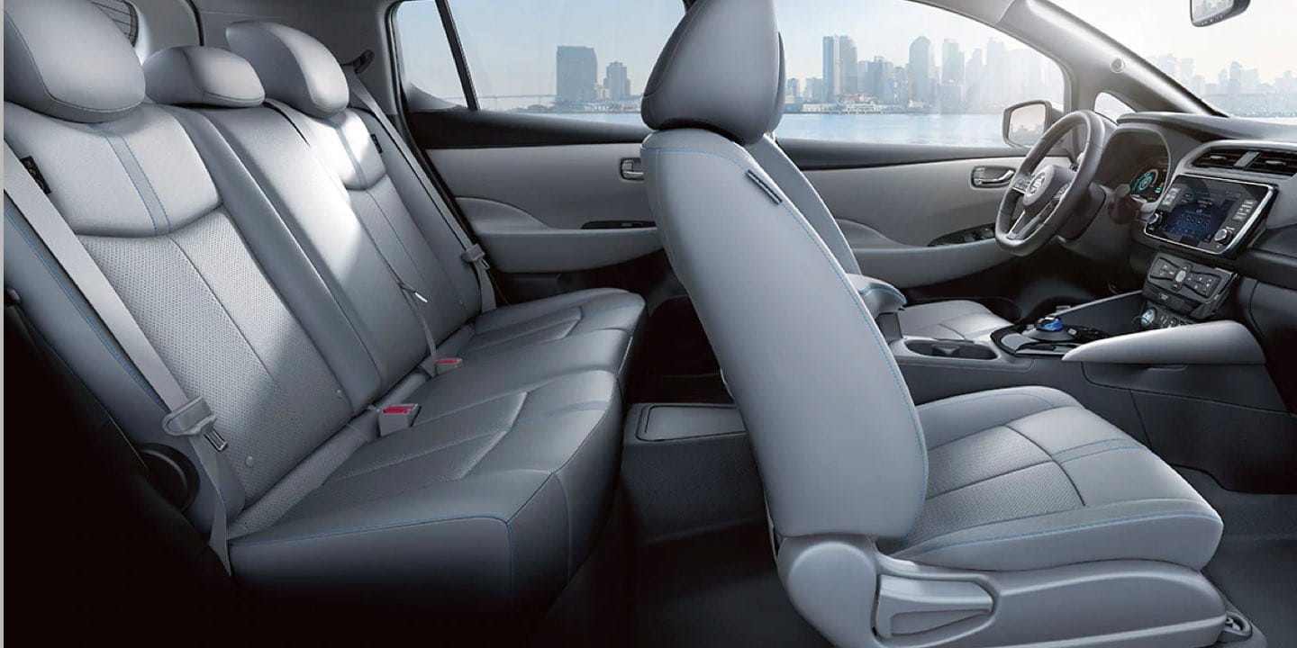 2021 Nissan LEAF side Interior shot