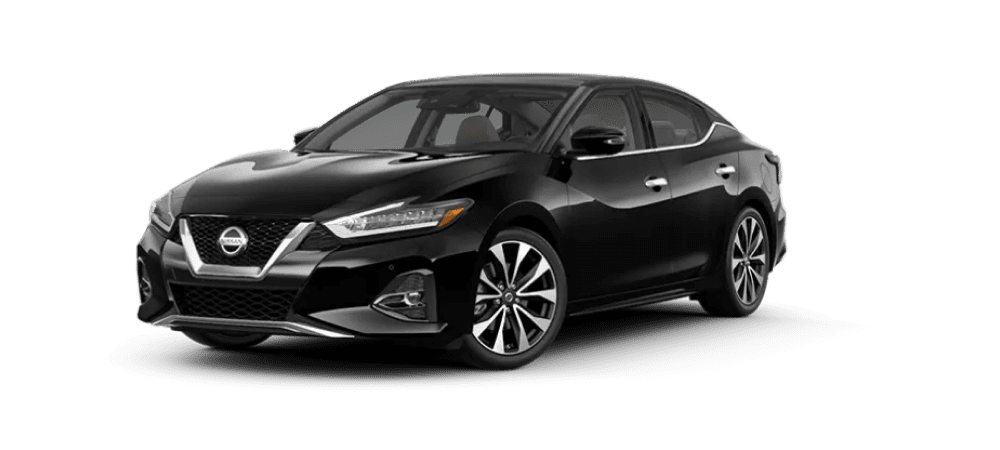 Super Black Nissan Sedan