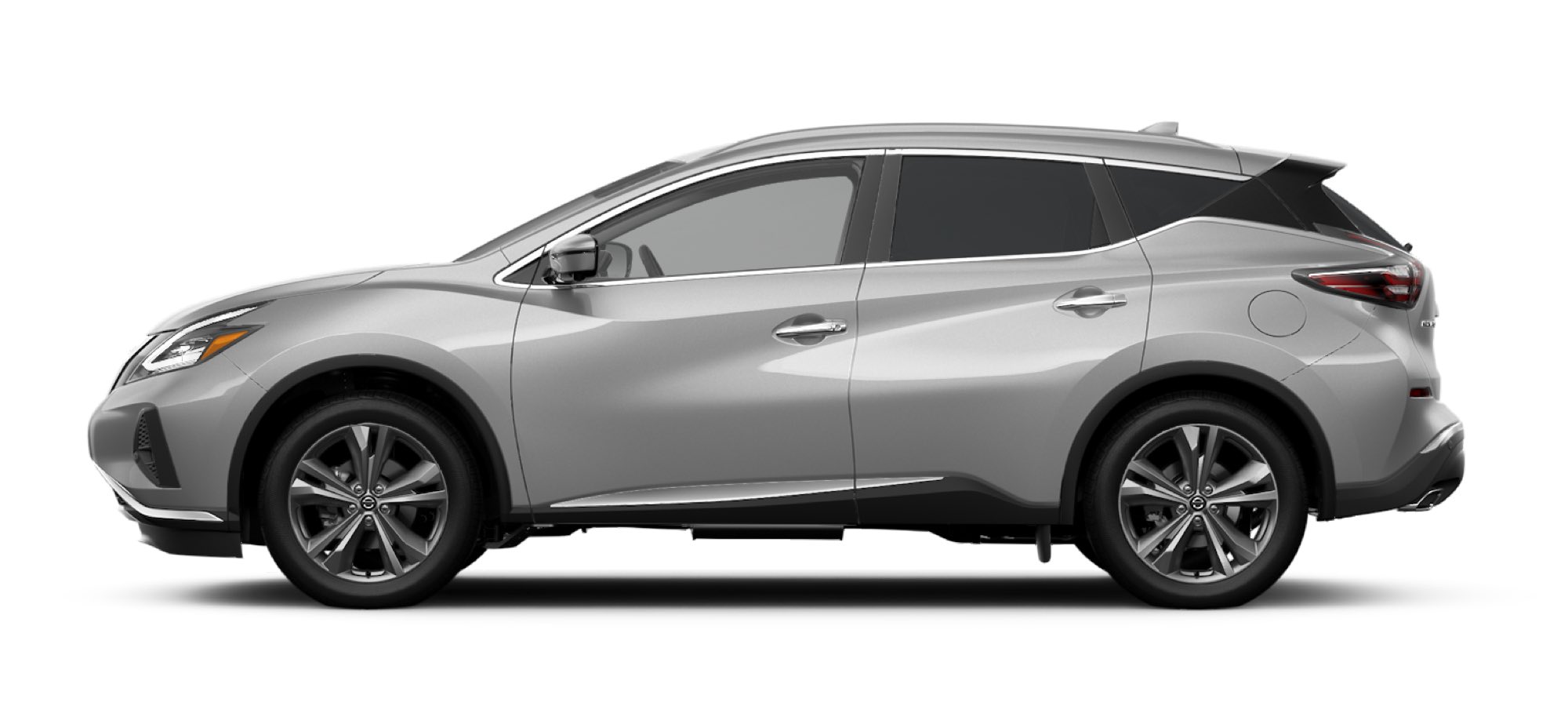 Brilliant Silver Metallic Nissan Sedan