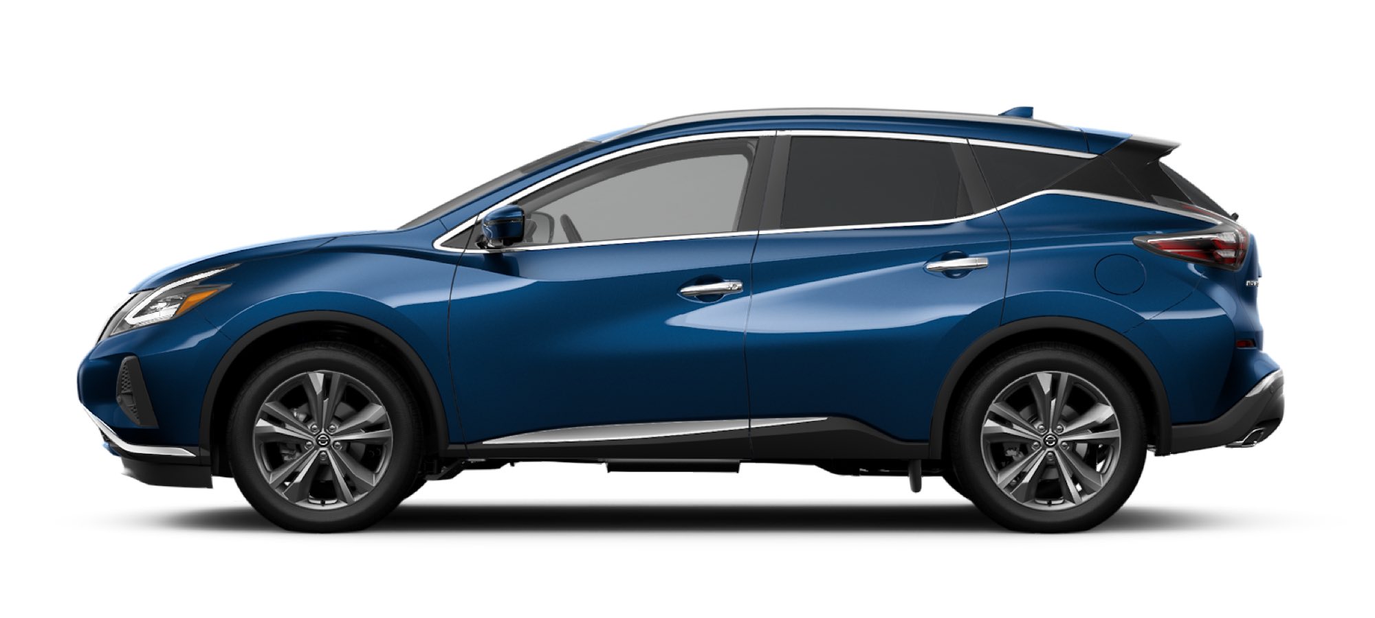 Deep Blue Pearl Nissan Sedan