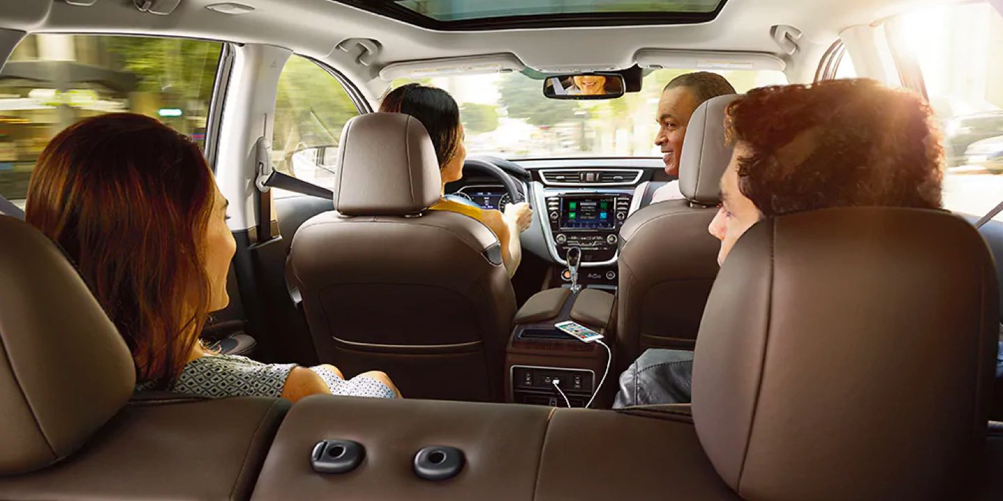 2021 Nissan Murano Interior view from back