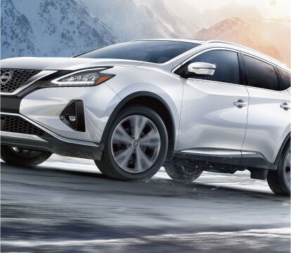 Side view of a white Murano
