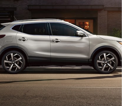 passenger side profile view of a Rogue Sport
