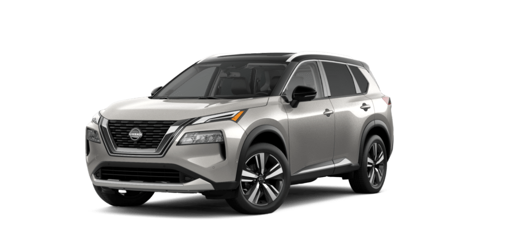 2023 Nissan Rogue in Two-Tone Champagne Silver Metallic / Super Black