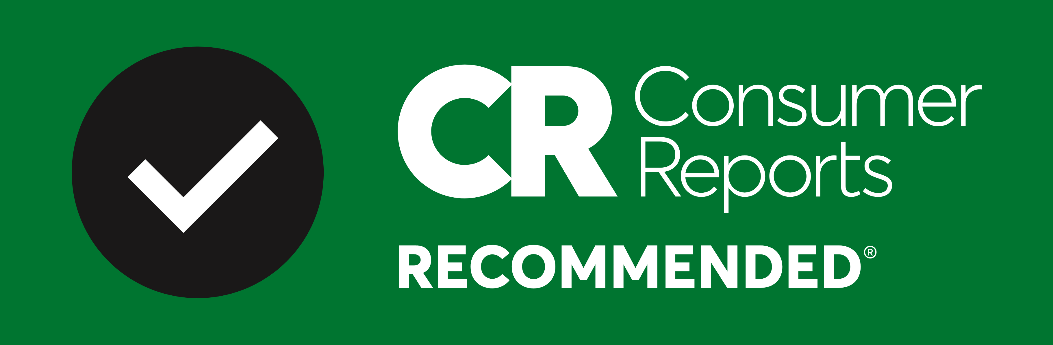 CONSUMER REPORTS RECOMMENDED