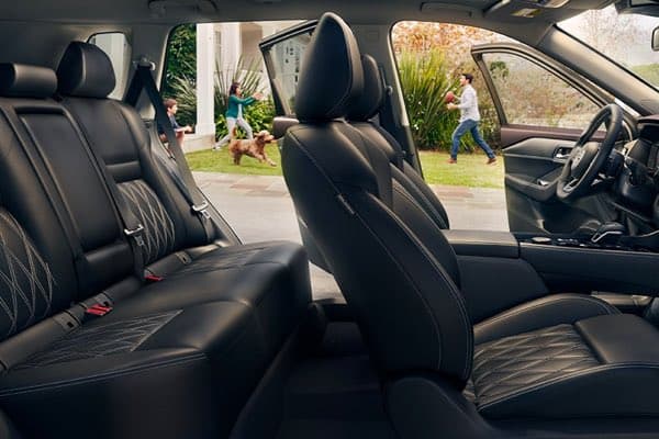 Interior showing seats