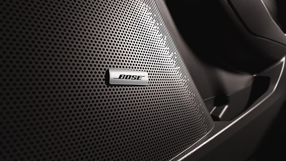 closeup of a Bose speaker