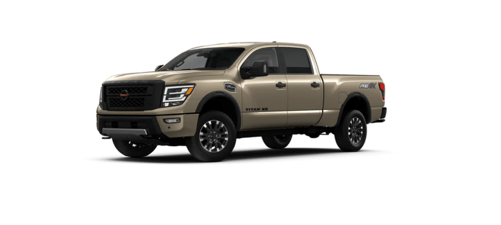2022 Nissan Titan XD in Baja Storm Pearl