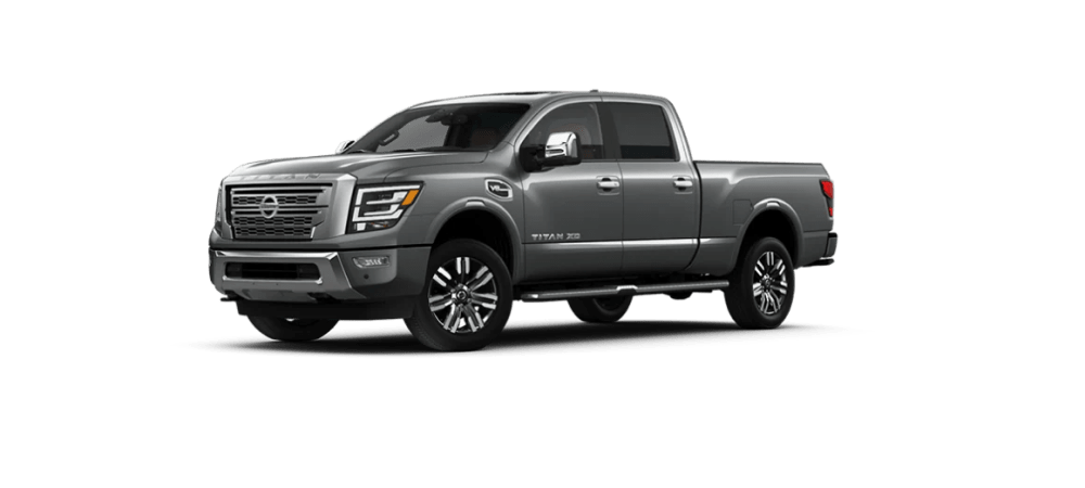 2022 Nissan Titan XD in Gun Metallic
