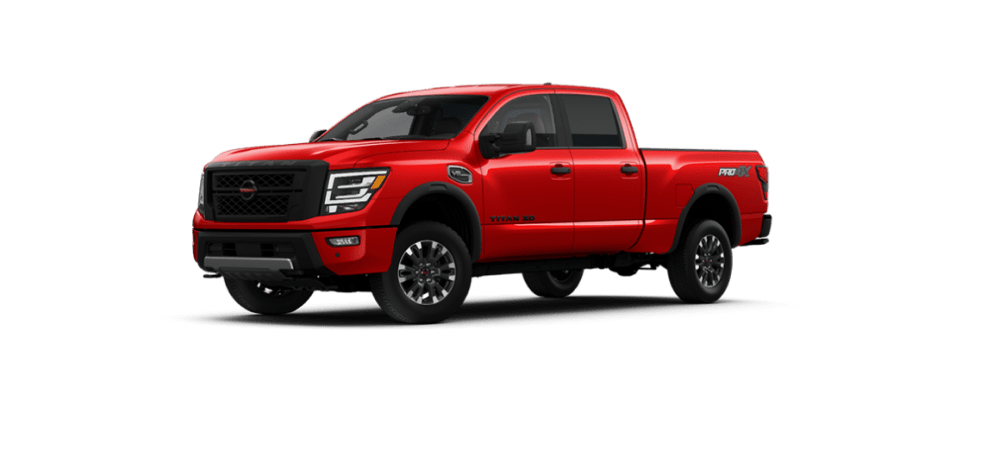2022 Nissan Titan XD in Red Alert