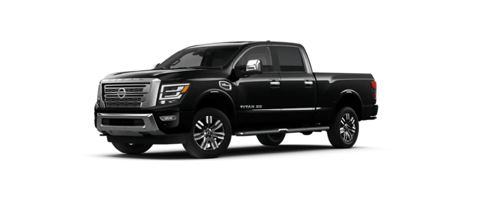 2022 Nissan Titan XD in Super Black
