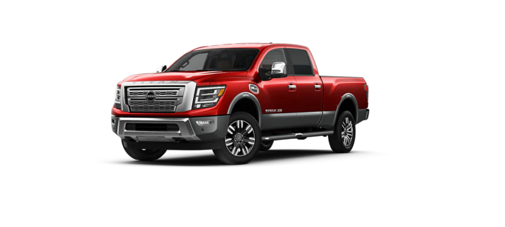 2023 Nissan Titan XD Two-Tone Cardinal Red TriCoat/Gun Metallic