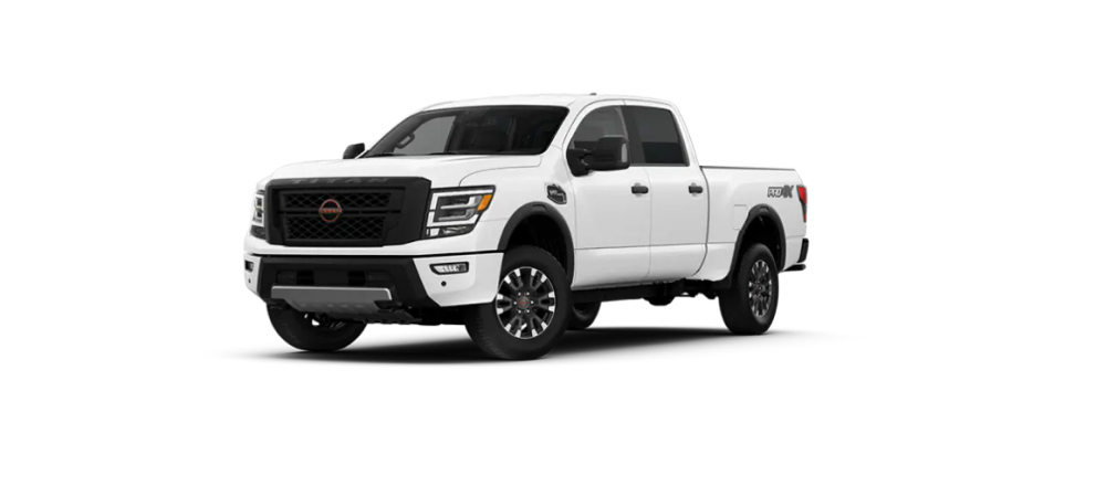 2023 Nissan Titan XD in Glacier White