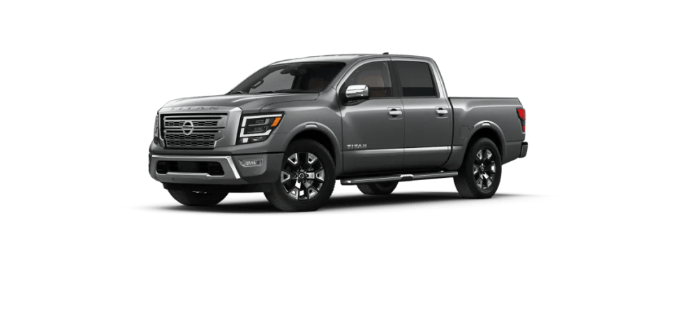 2022 Nissan Titan in Gun Metallic