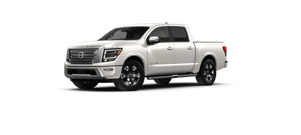 2022 Nissan Titan in Pearl White TriCoat