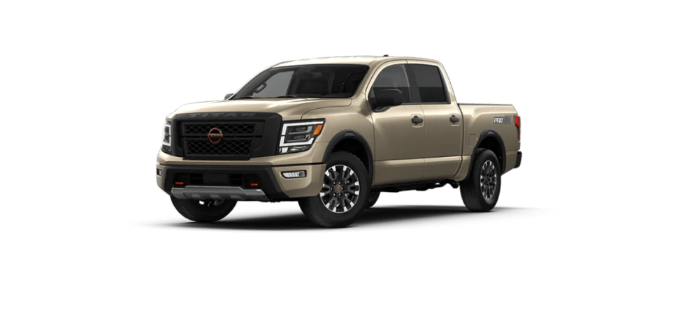 2023 Nissan Titan in Baja Storm Metallic