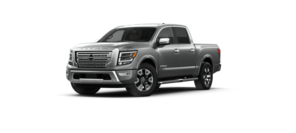 2023 Nissan Titan in Gun Metallic
