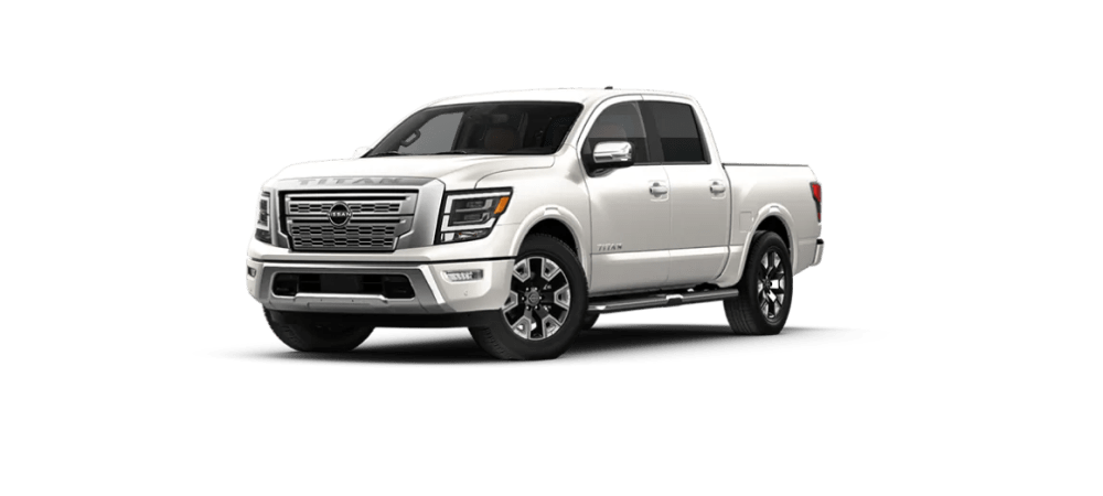 2023 Nissan Titan in Pearl White TriCoat