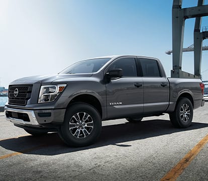 2023 Nissan Titan Profile view
