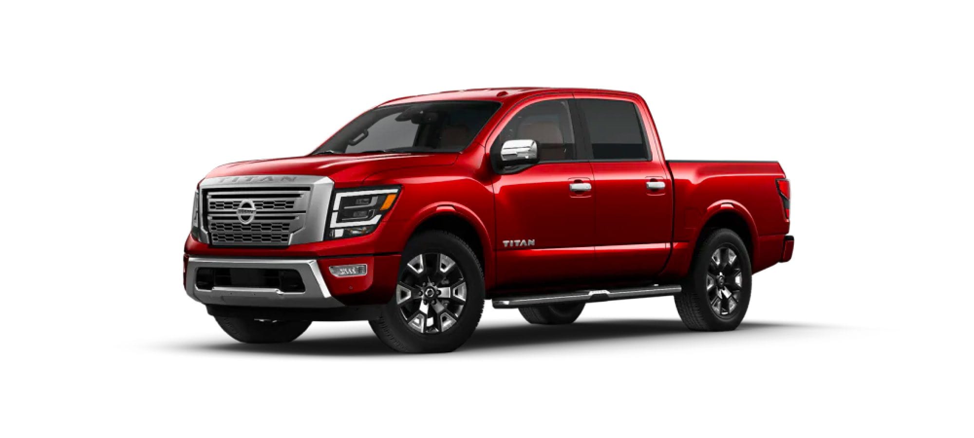 Cardinal Red Metallic TriCoat Nissan TITAN