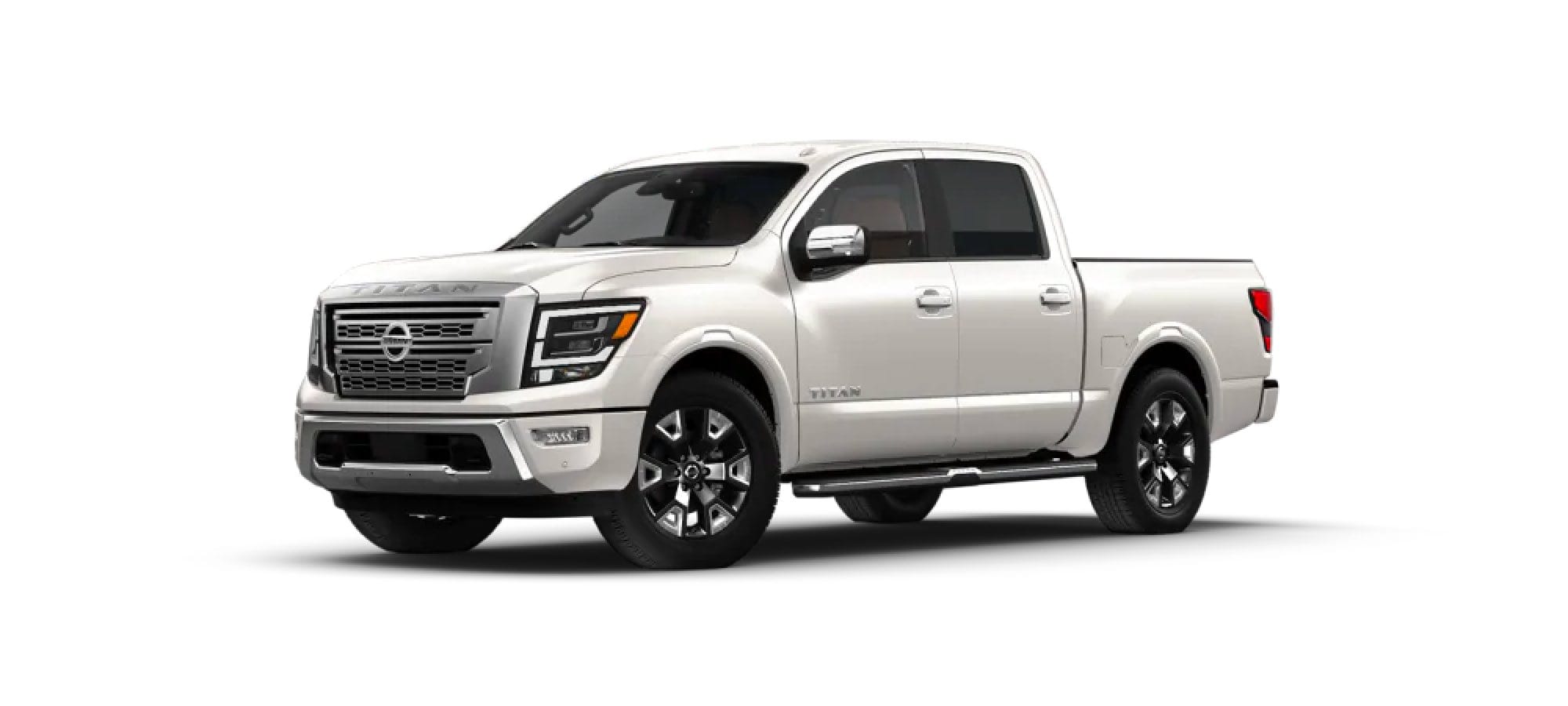 Pearl White TriCoat Nissan TITAN