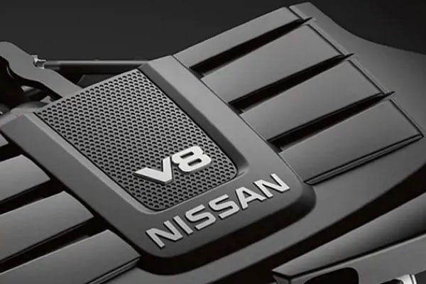 Nissan TITAN engine cover