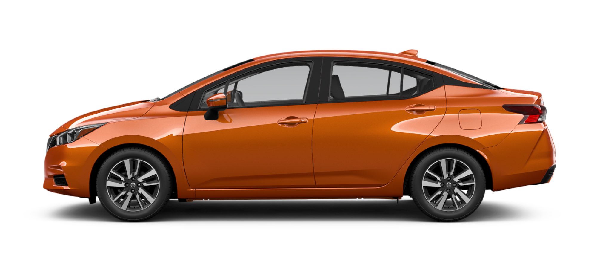 2021 Nissan Versa in Monarch Orange Metallic