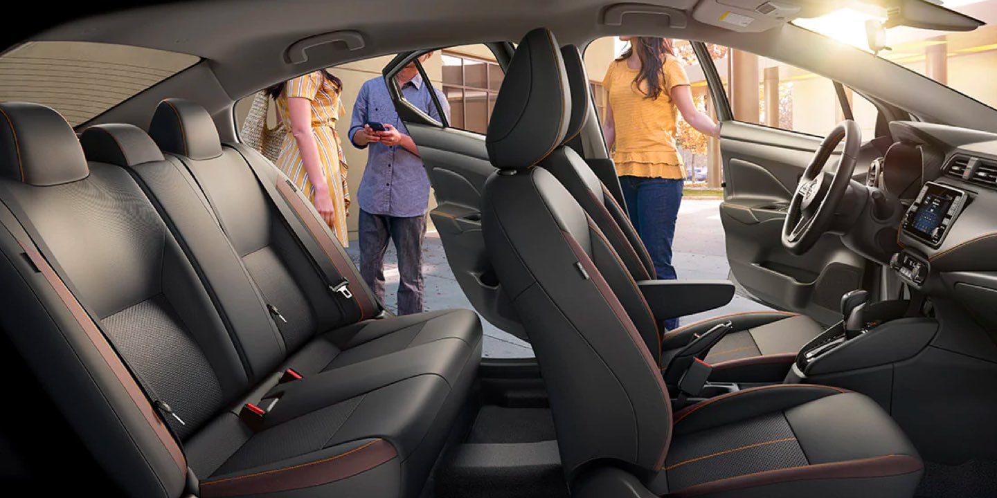 2021 Nissan Versa spacious interior