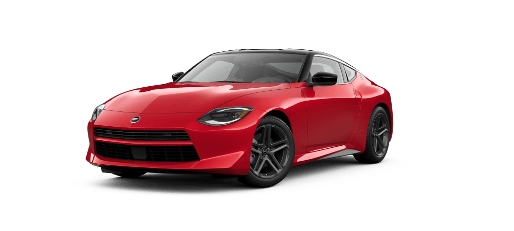 2027 Nissan Z in Super Black / Solid Red