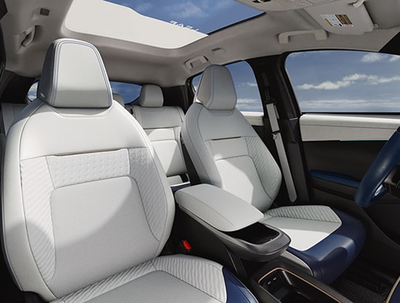 NIssan Leaf interior