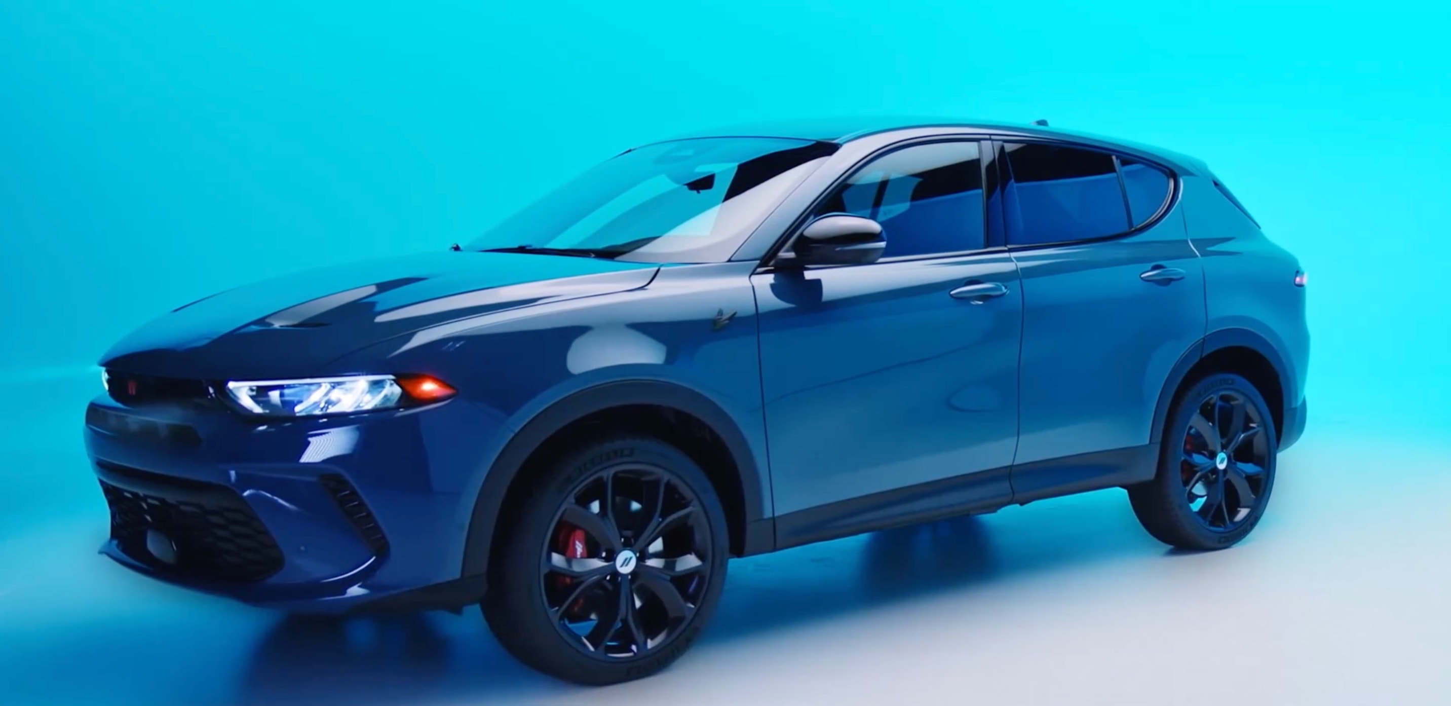 Blue Dodge Hornet