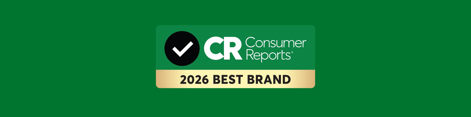 Consumer Reports 2026 Best Brand  