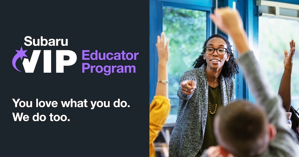 Subaru VIP Educator Program logo
