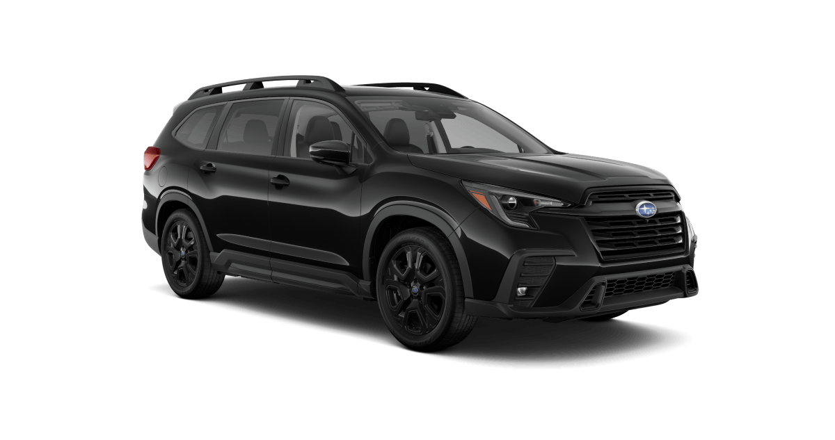 2026 Subaru Ascent Onyx Edition Touring 7-Passenger Shown in Crystal Black Silica
