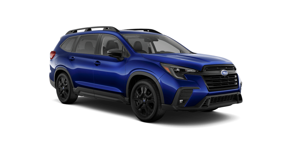 2026 Subaru Ascent Onyx Edition Touring 7-Passenger Shown in Sapphire Blue Pearl