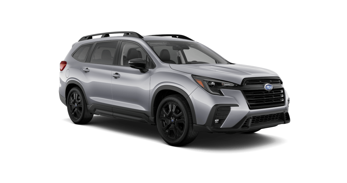 2026 Subaru Ascent Onyx Edition Touring 7-Passenger Shown in Ice Silver Metallic