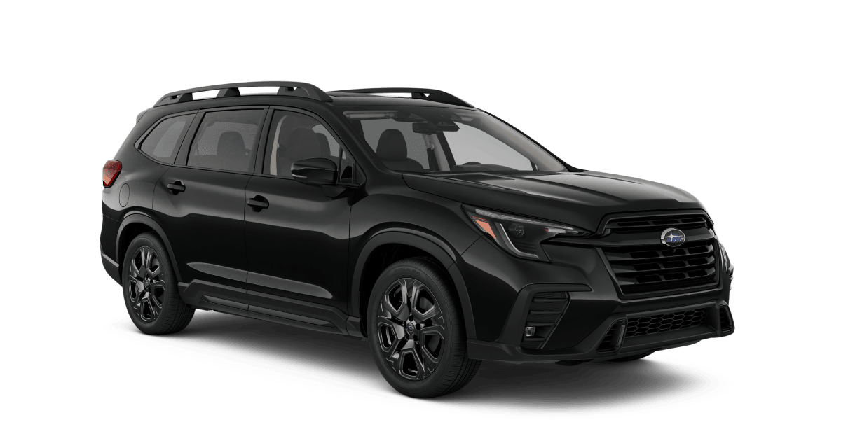 2027 Subaru Ascent Onyx Edition Touring 7-Passenger Shown in Crystal Black Silica