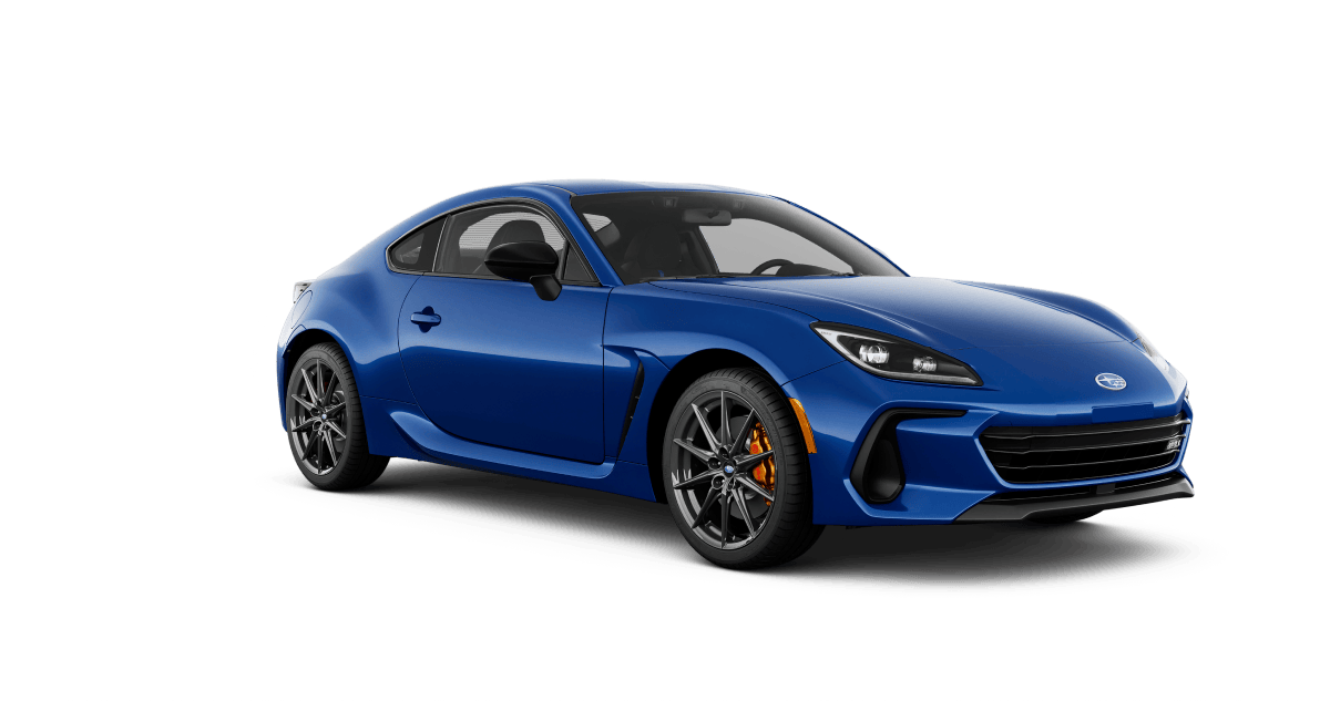 2026 Subaru BRZ tS Shown in Sapphire Blue Pearl