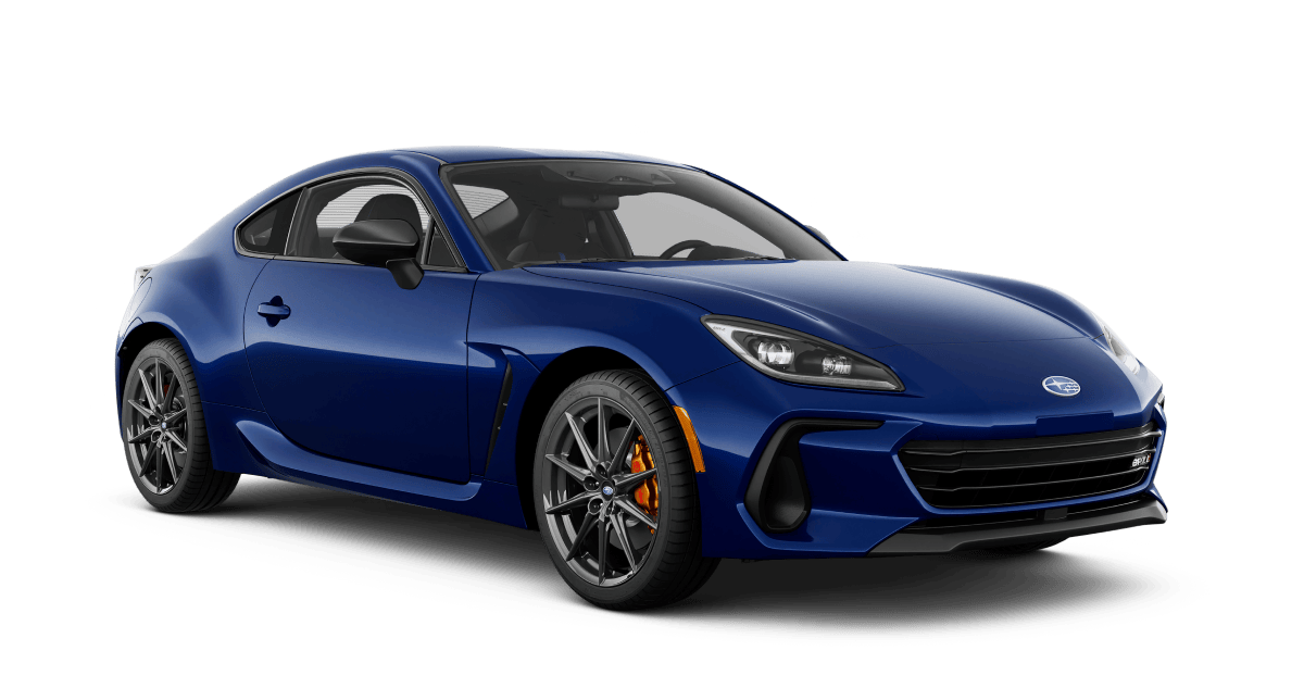 2027 Subaru BRZ tS Shown in Sapphire Blue Pearl
