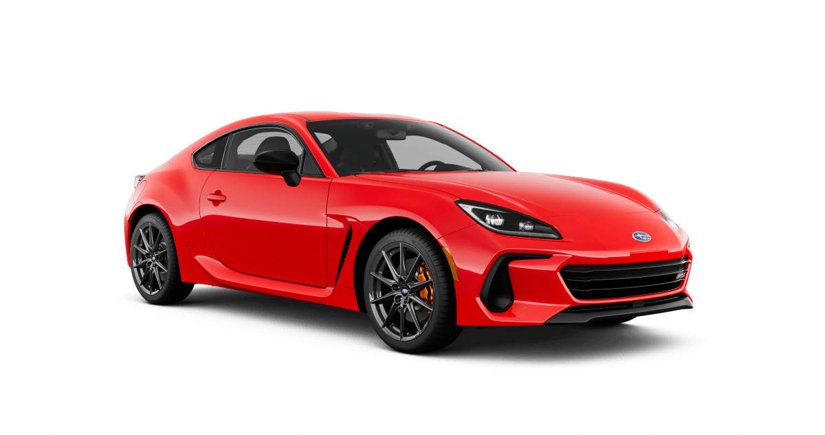 2027 Subaru BRZ tS Shown in Ignition Red