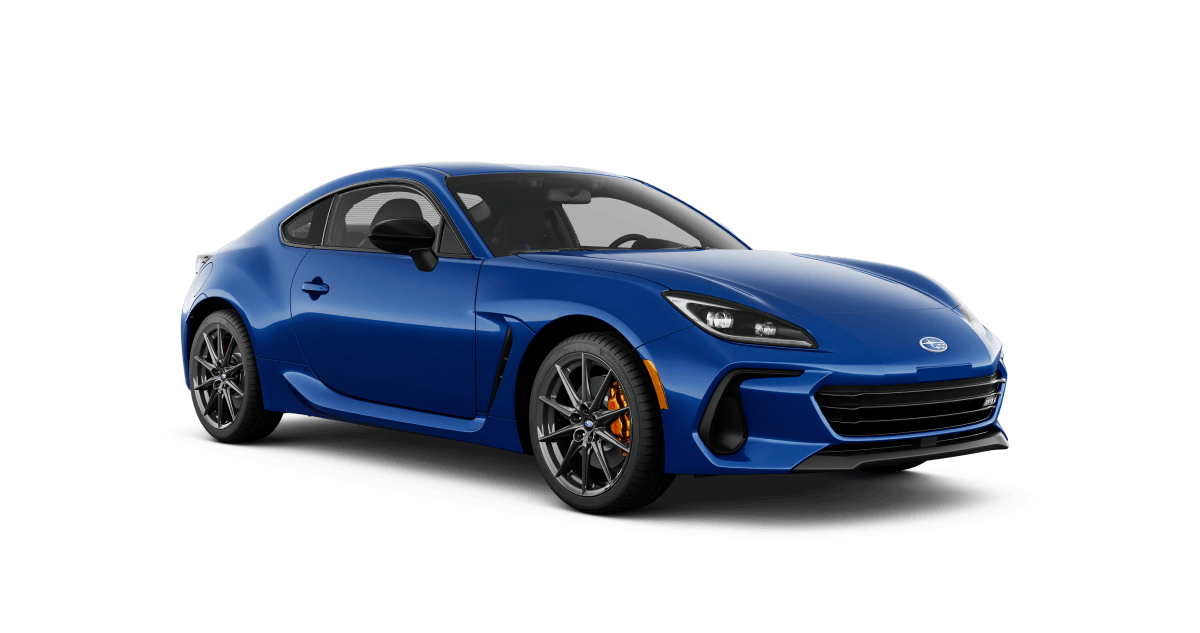 2027 Subaru BRZ tS Shown in Sapphire Blue Pearl